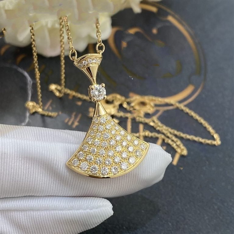 [Luna Brilliance]DREAM NECKLACE GOLD FULL DIAMOND