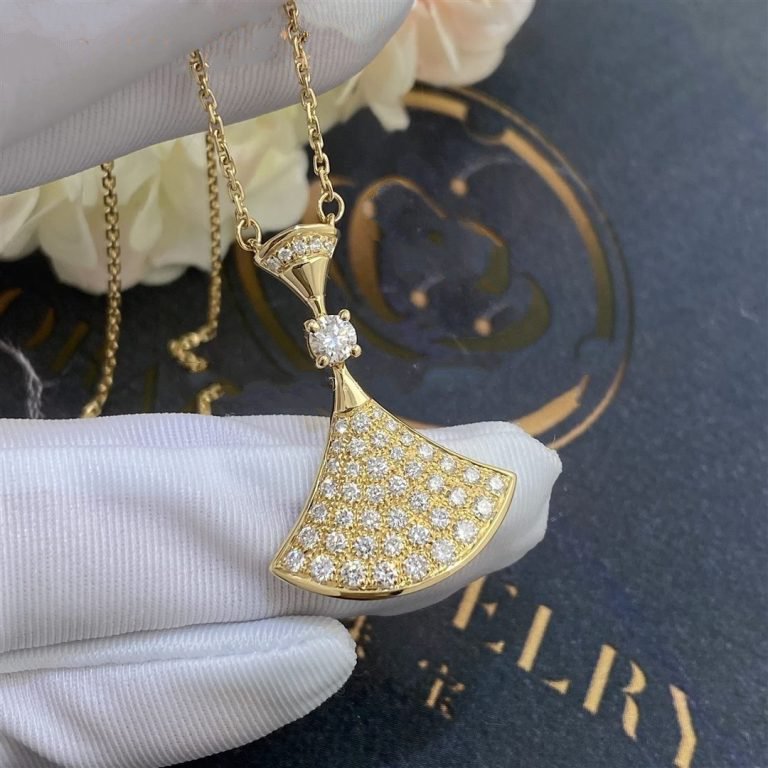 [Luna Brilliance]DREAM NECKLACE GOLD FULL DIAMOND