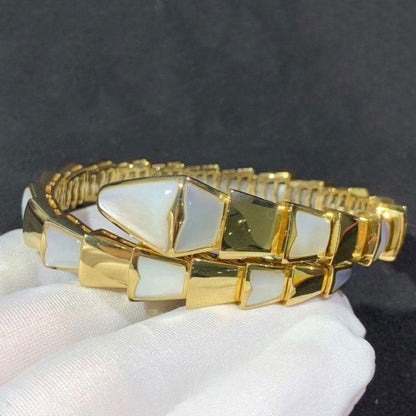 [Luna Brilliance]SERPENTI BRACELET MOP GOLD