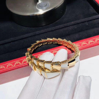 [Luna Brilliance]SERPENTI BRACELET MOP GOLD