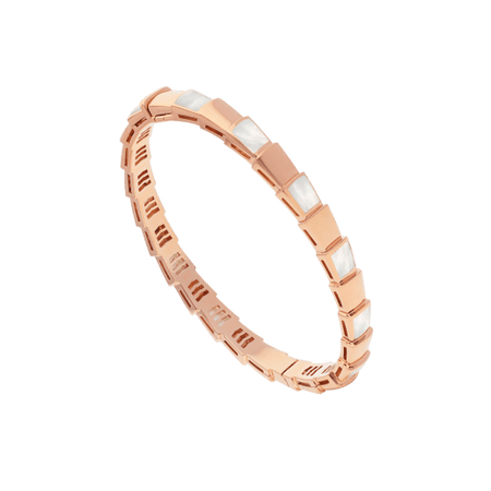 [Luna Brilliance]SERPENTI BRACELET PINK GOLD MOP