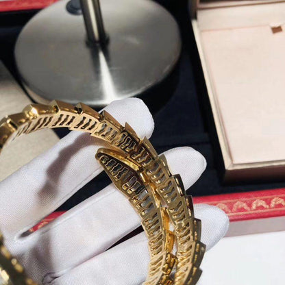 [Luna Brilliance]SERPENTI BRACELET 8MM GOLD DIAMOND
