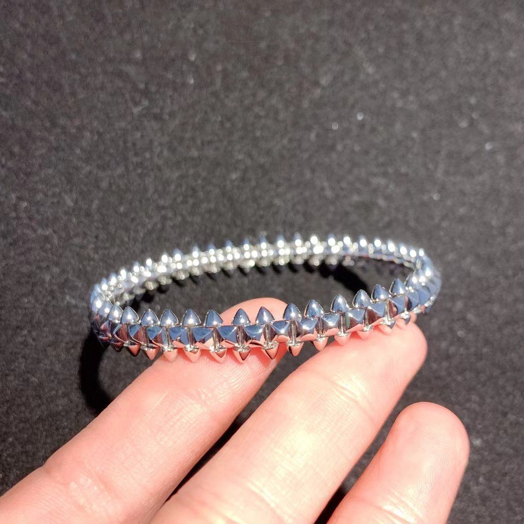 [Luna Brilliance]CLASH SILVER BRACELET