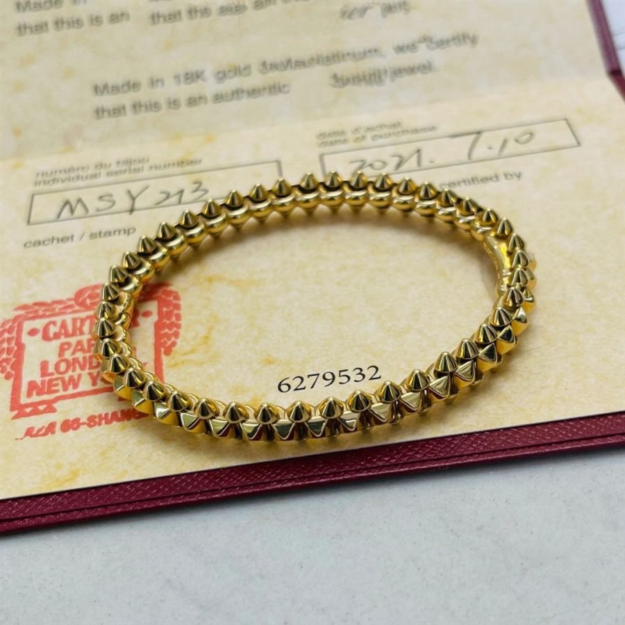[Luna Brilliance]CLASH GOLD BRACELET