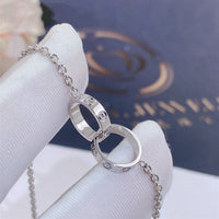 [Luna Brilliance]LOVE BRACELET DOUBLE RING