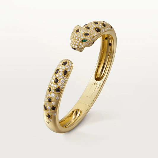[Luna Brilliance]PANTHERE BIG BRACELET DIAMONDS