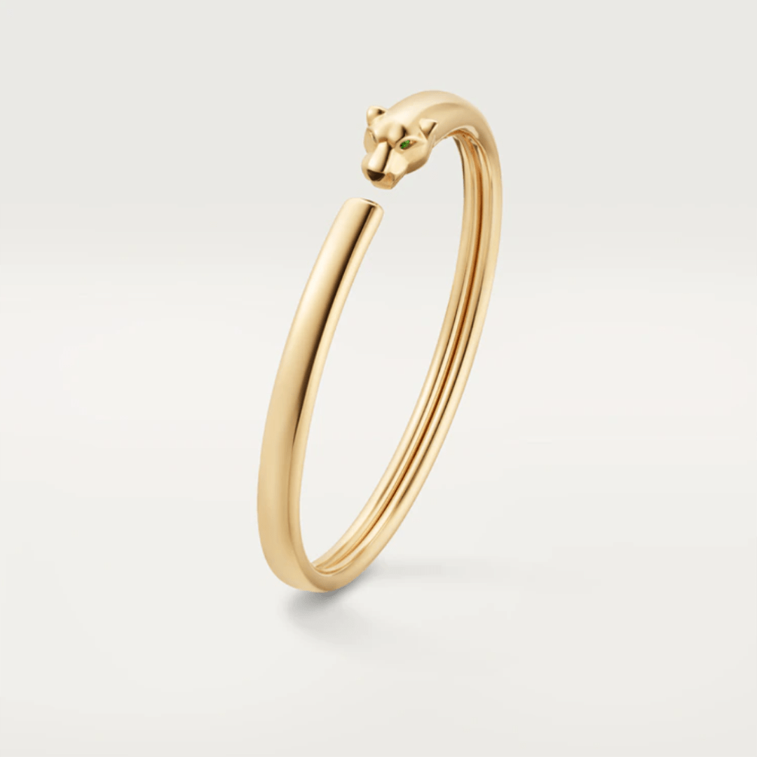 [Luna Brilliance]PANTHERE GOLD OPEN BRACELET