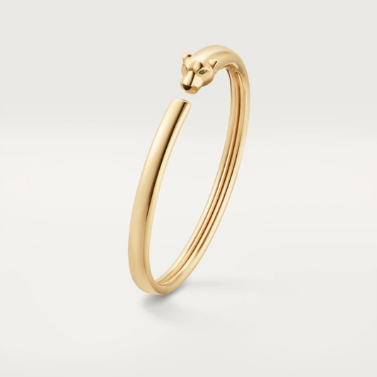 [Luna Brilliance]PANTHERE GOLD OPEN BRACELET