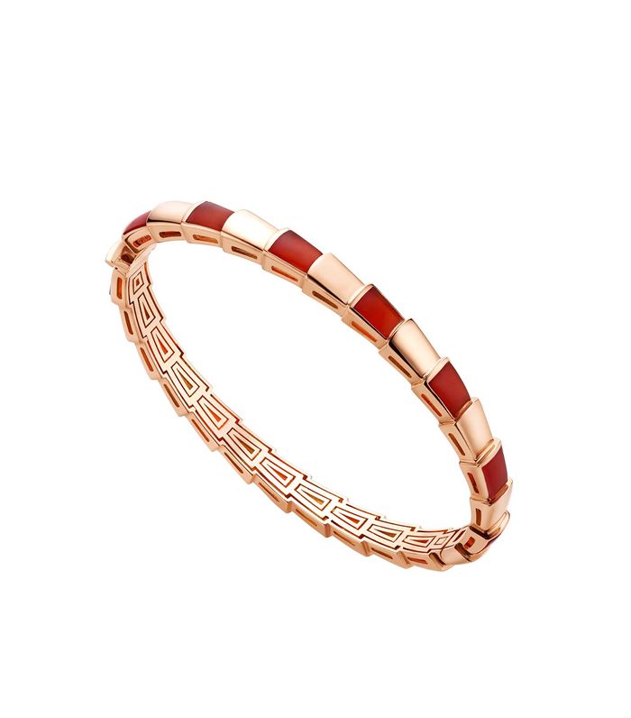 [Luna Brilliance]SERPENTI BRACELET PINK GOLD RUBELLITE