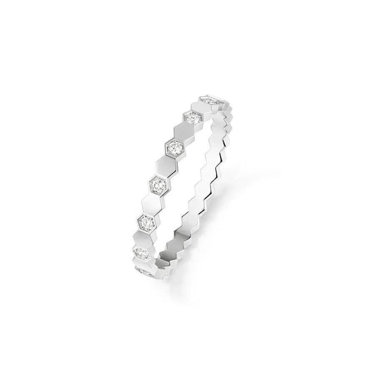 [Luna Brilliance]BEE LOVE RING SILVER DIAMOND