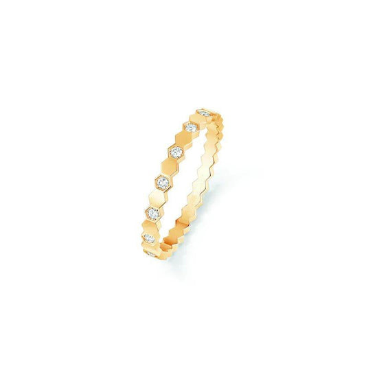 [Luna Brilliance]BEE LOVE RING GOLD DIAMOND