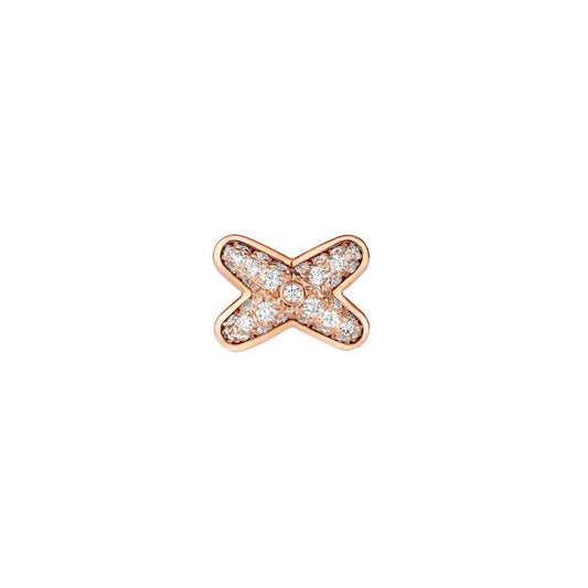 [Luna Brilliance]JEUX DE PINK GOLD DIAMOND EARRINGS