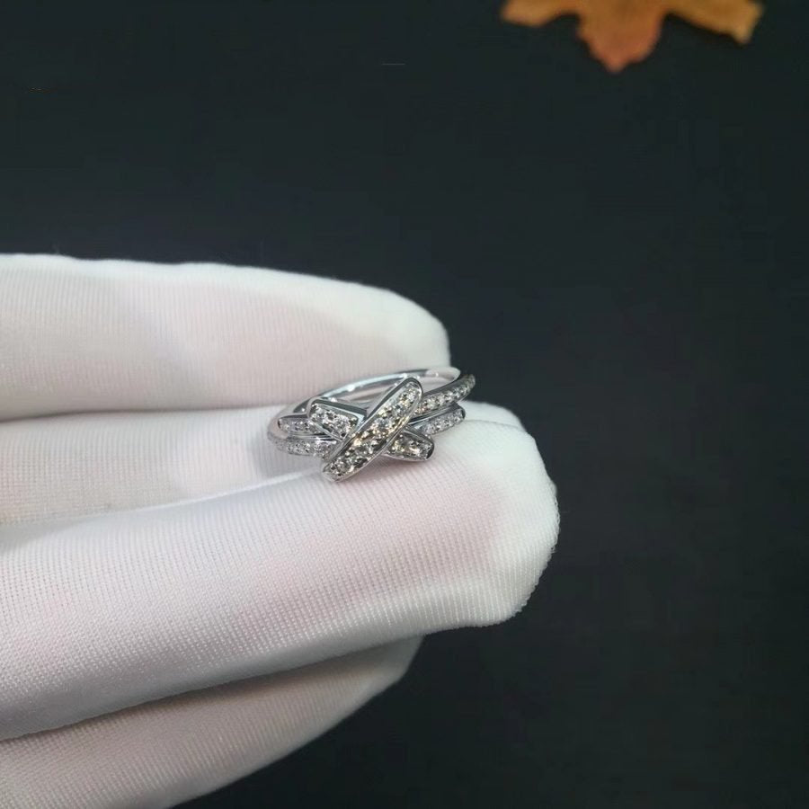 [Luna Brilliance]JEUX DE SILVER DIAMOND RING
