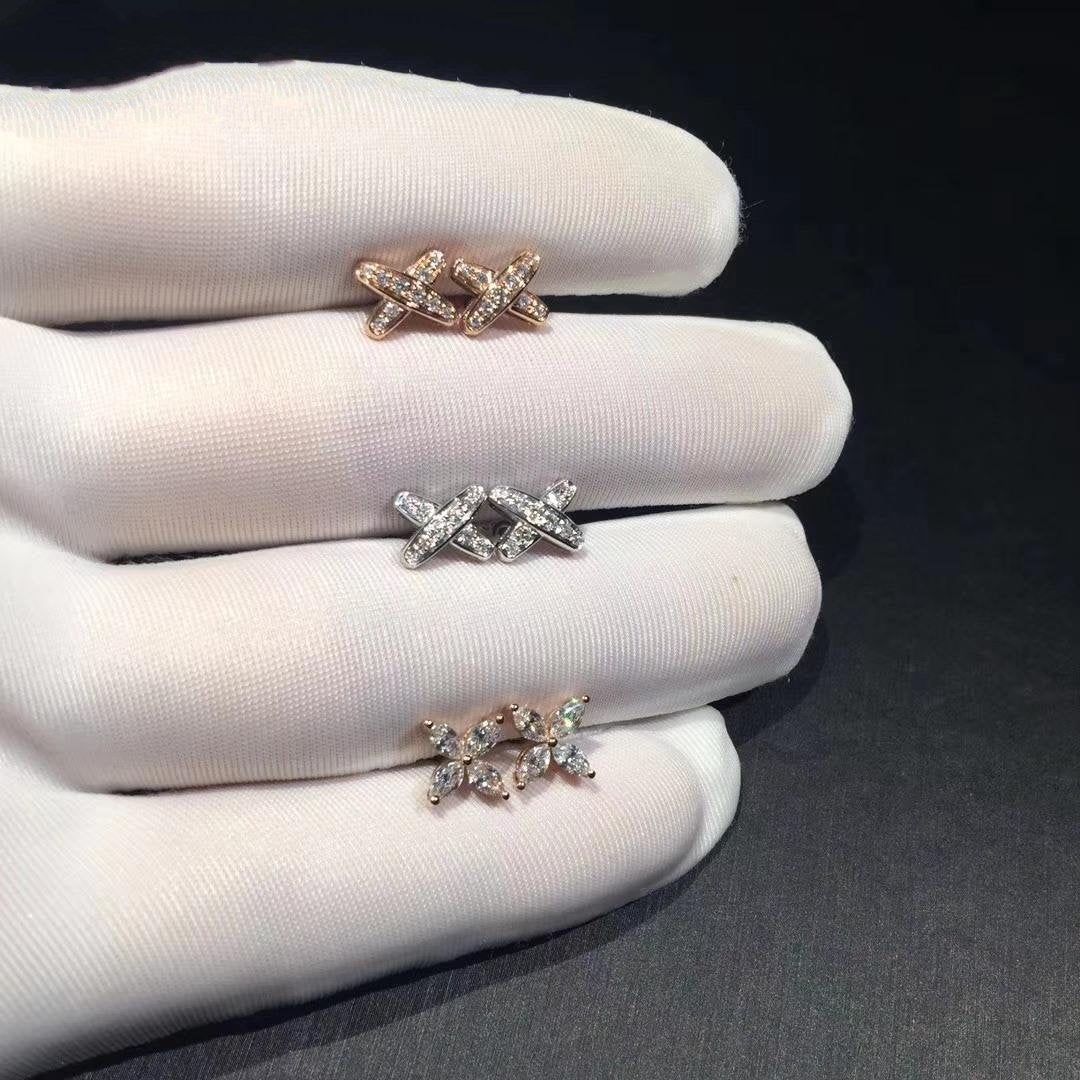 [Luna Brilliance]JEUX DE DIAMOND EARRINGS