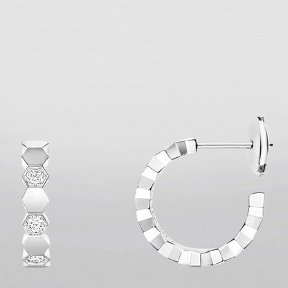 [Luna Brilliance]Hollow Design Four-Leaf Clover Flower Shape Ring