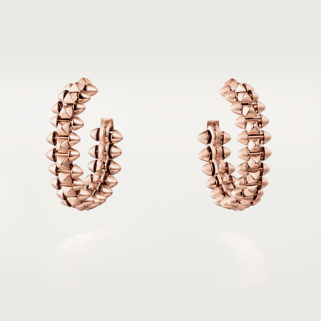 [Luna Brilliance]CLASH SMALL HOOP EARRINGS