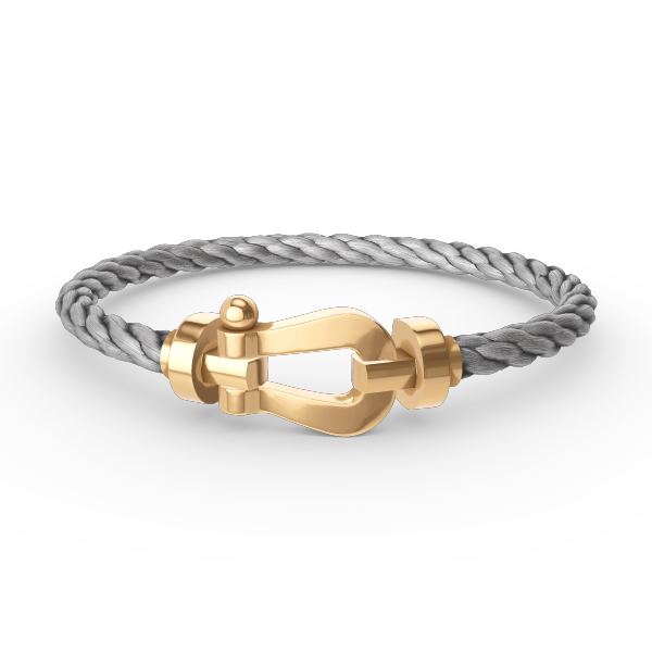 [Luna Brilliance]FORCE LARGE HORSESHOE NO DIAMOND BRACELET GOLD