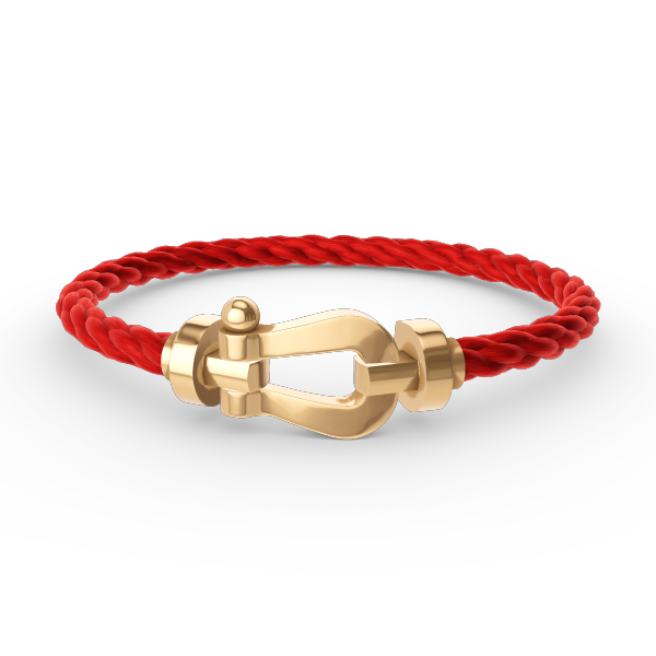 [Luna Brilliance]FORCE LARGE HORSESHOE NO DIAMOND BRACELET GOLD