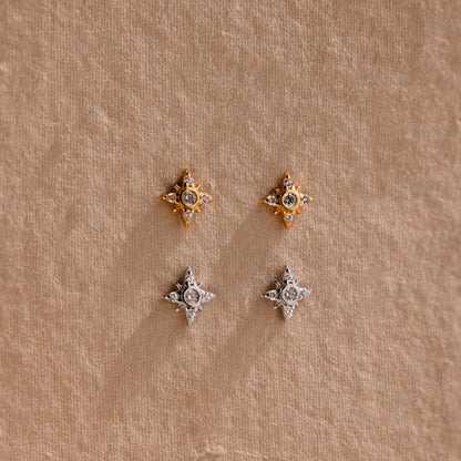 Starburst Flat Back Studs