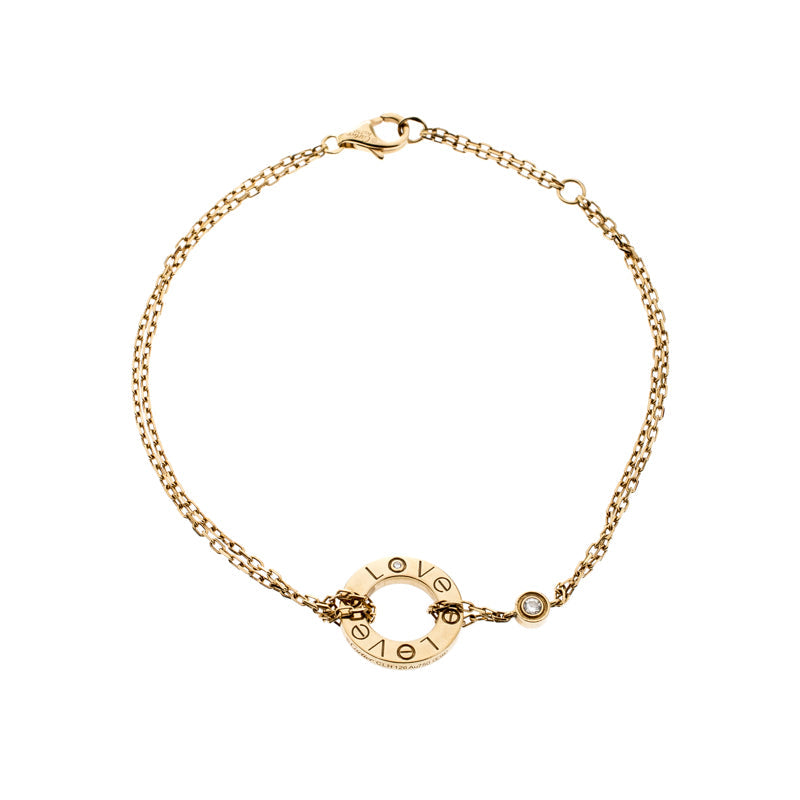 [Luna Brilliance]LOVE BRACELET 2 DIAMOND