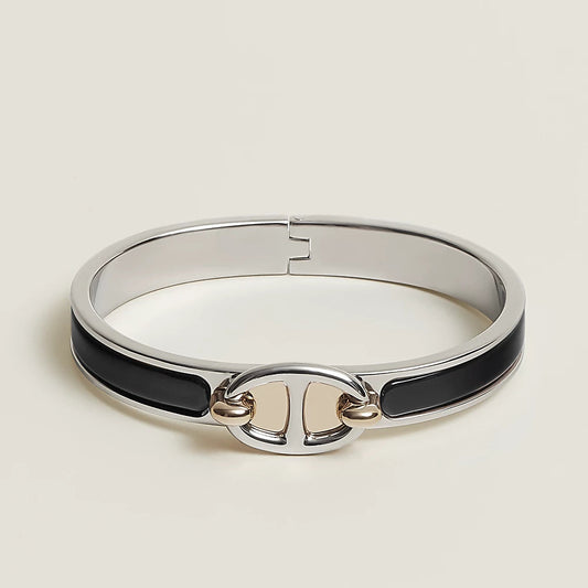 [Luna Brilliance]CLIC CHAINE SILVER BRACELET