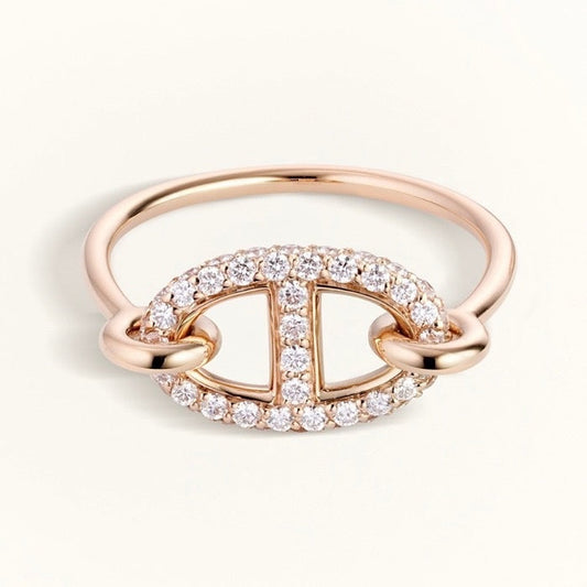 [Luna Brilliance]RONDE SMALL DIAMOND RING