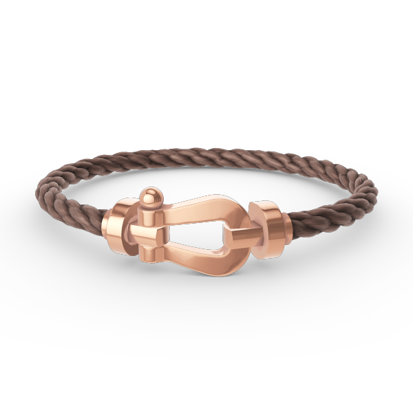 [Luna Brilliance]FORCE LARGE HORSESHOE NO DIAMOND BRACELET ROSE GOLD