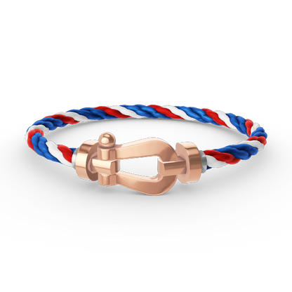[Luna Brilliance]FORCE LARGE HORSESHOE NO DIAMOND BRACELET ROSE GOLD