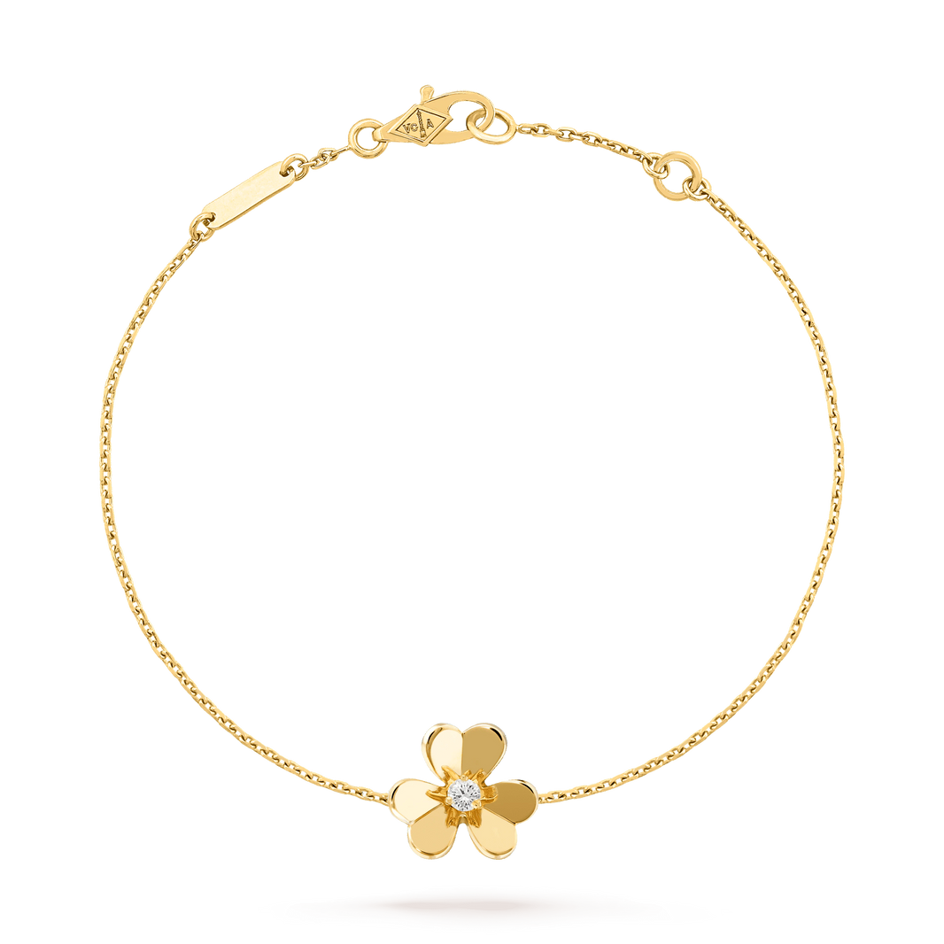 [Luna Brilliance]FRIVOLE GOLD FLOWER BRACELET