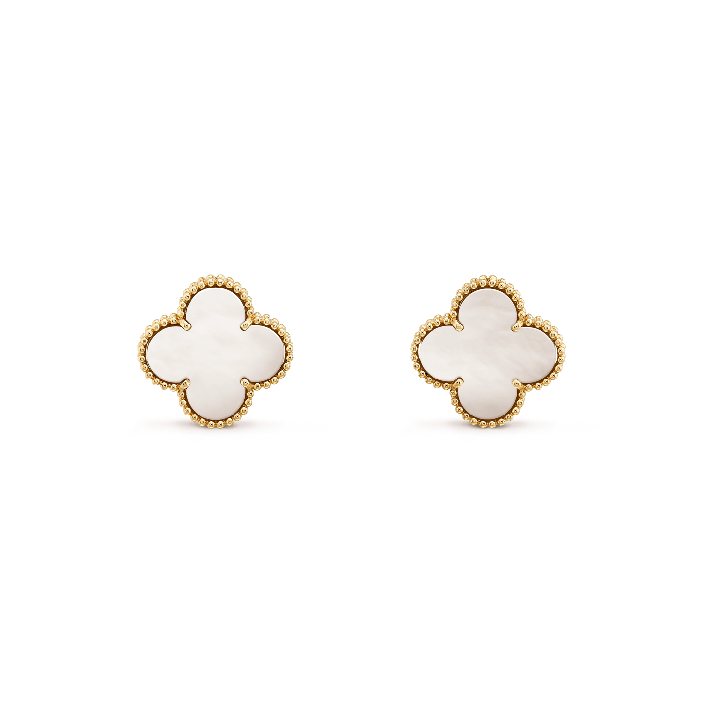 [Luna Brilliance]CLOVER MINI GOLD EARRINGS