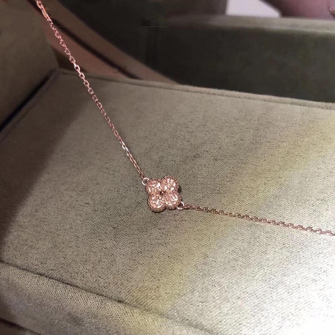 [Luna Brilliance]CLOVER SINGLE FLOWER BRACELET
