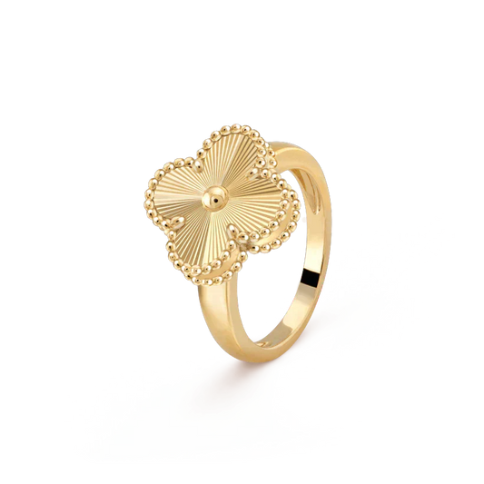 [Luna Brilliance]CLOVER GOLD RING