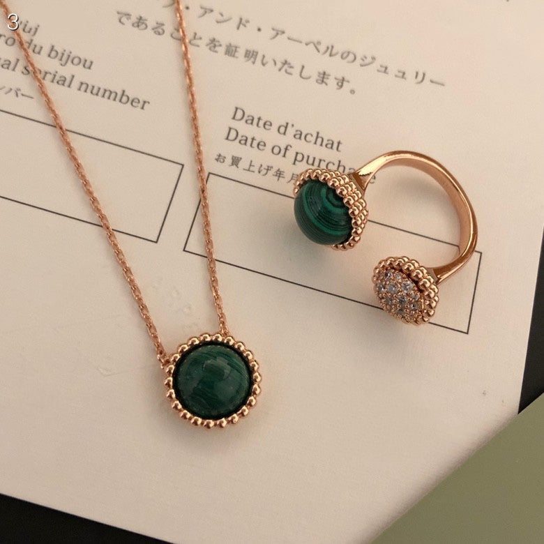 [Luna Brilliance]PERLEE COULEURS DIAMOND ROSE GOLD BETWEEN THE FINGER RING