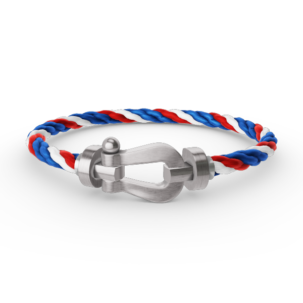 [Luna Brilliance]FORCE LARGE HORSESHOE NO DIAMOND BRACELET SILVER