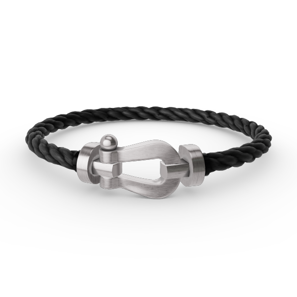 [Luna Brilliance]FORCE LARGE HORSESHOE NO DIAMOND BRACELET SILVER