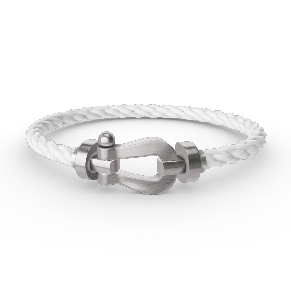 [Luna Brilliance]FORCE LARGE HORSESHOE NO DIAMOND BRACELET SILVER