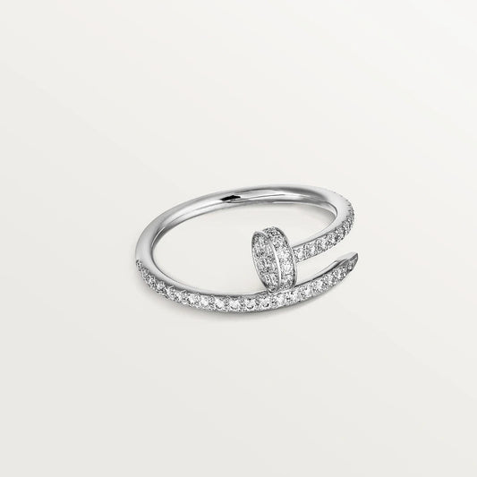 [Luna Brilliance]JUSTE RING 1.8MM SILVER DIAMONDS