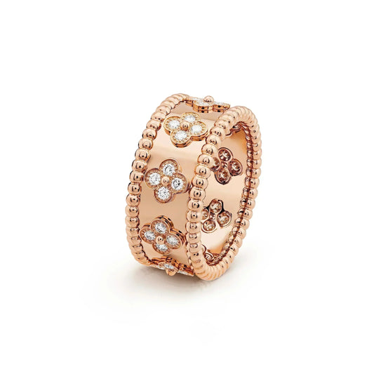 [Luna Brilliance]CLOVER KALEIDOSCOPE RING 10MM